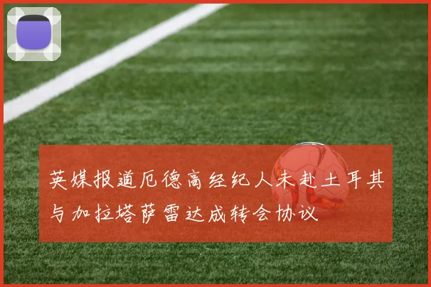 英媒报道厄德高经纪人未赴土耳其与加拉塔萨雷达成转会协议